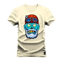 Camiseta T-Shirt Algodão Premium Estampada Madruguinha Bolado - Nexstar