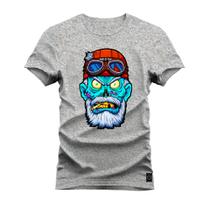 Camiseta T-Shirt Algodão Premium Estampada Madruguinha Bolado