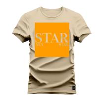 Camiseta T-Shirt Algodão Premium Estampada Star Separation