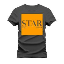 Camiseta T-Shirt Algodão Premium Estampada Star Separation