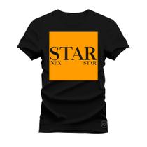 Camiseta T-Shirt Algodão Premium Estampada Star Separation