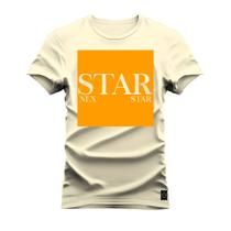 Camiseta T-Shirt Algodão Premium Estampada Star Separation