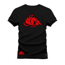 Camiseta T-shirt Algodão Unissex Street Estampada Graffiti Style