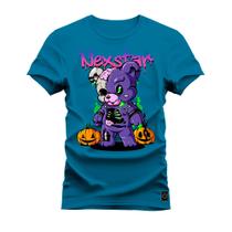 Camiseta T-shirt Algodão Unissex Street Estampada Nexstar Halloween