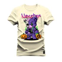 Camiseta T-shirt Algodão Unissex Street Estampada Nexstar Halloween