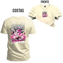 Camiseta T-shirt Algodão Unissex Street Estampada Romance