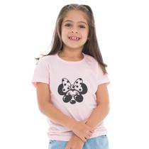 Camiseta T-shirt Babylook Feminina juvenil 2 à 16 anos Meninas