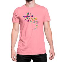 Camiseta T-Shirt Borboletas Butterfly Colors Coloridas