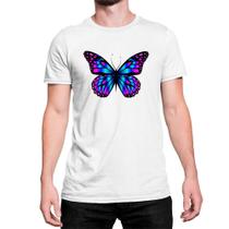 Camiseta T-Shirt Butterfly Purple Borboleta Roxa