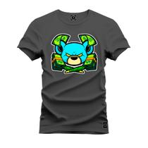 Camiseta T-Shirt Confortável Estampada Urso Blad Mond