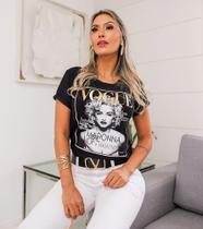Camiseta T-shirt Estampada Feminina Vogue - Lindas