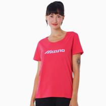 Camiseta T-Shirt Feminina Casual Mizuno Basic Vermelha MNFAS3650