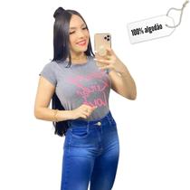 Camiseta T-Shirt Feminina de algodão Strange Kind Of Love