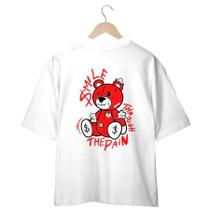 Camiseta T-shirt Feminina Estampada URSO VIOLENTO