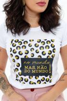 Camiseta T-shirt feminina frases evangélicas cristã - Bella Bajona