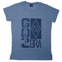 Camiseta T-Shirt feminina Goz Spirit Cinza mescla model Bra Camiseta T-Shirt feminina Goz Spirit Cinza mescla model Bra