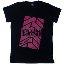 Camiseta T-Shirt feminina Goz Spirit Preta model exercício funcional