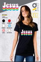 Camiseta T-shirt Feminina - Jesus Tam. Diversos - Genesis