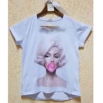 Camiseta T-Shirt Feminina - Marilyn Monroe - T-SHIRTS