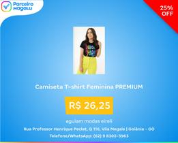 Camiseta T-shirt Feminina PREMIUM - Águiam Modas