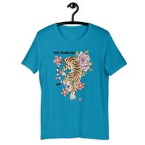 Camiseta T-Shirt Feminina Tigre Tiger Fearless