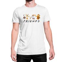 Camiseta T-Shirt Friends Bela E A Fera Disney