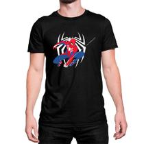 Camiseta T-Shirt Homem Aranha Spider Man Teia