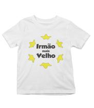 Camiseta T-shirt Infantil Irmão Mais Velho Branca