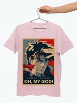 Camiseta T-Shirt Joseph Joestar - JoJo's Bizarre Adventure (Unissex) Camiseta T-Shirt Joseph Joestar - JoJo's Bizarre Adventure (Unissex)