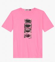 Camiseta T-Shirt Manga Curta em Meia Malha Minty Rosa Camiseta T-Shirt Manga Curta em Meia Malha Minty Rosa