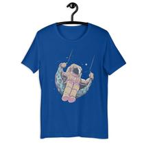 Camiseta T-Shirt Masculina Astronauta Moon Balance