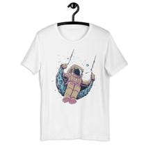 Camiseta T-Shirt Masculina Astronauta Moon Balance