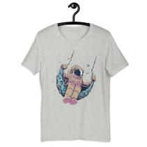 Camiseta T-Shirt Masculina Astronauta Moon Balance