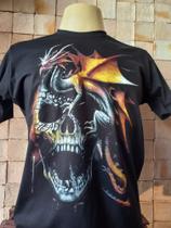 Camiseta T-Shirt Masculina Dragão