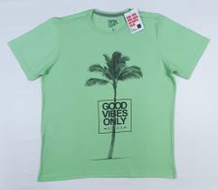 Camiseta t-shirt masculina estampa be live 21073 tam P,M,G,GG,