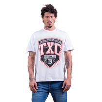 Camiseta T-shirt Masculina Estampada Branca TXC Original Camiseta T-shirt Masculina Estampada Branca TXC Original
