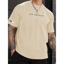 Camiseta T-Shirt Masculina LOS ANGELES Urban Street Manfinity 100% Algodão
