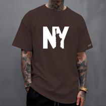 Camiseta T-Shirt Masculina NY LIBERTY Diverse Estilos Camisa Manfinity 100% Algodão Street Wear