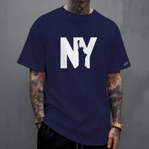 Camiseta T-Shirt Masculina NY LIBERTY Diverse Estilos Camisa Manfinity 100% Algodão Street Wear