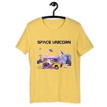 Camiseta T-Shirt Masculina Space Unicórnio