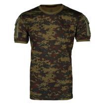 Camiseta T-Shirt Masculina Tática Ranger Bélica Camuflada Digital Argila