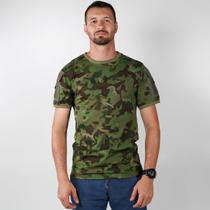 Camiseta T-Shirt Masculina Tática Ranger Bélica Camuflada Tropic