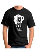 Camiseta T-shirt masculina urso teddy sad bear