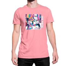 Camiseta T-Shirt One Piece Quadrinho Colorido Algodão - MECCA