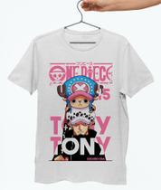 Camiseta T-shirt One Piece Tony Tony e Law - Anime