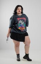 Camiseta t-shirt oversized feminina vintage arizona chumbo - jayjam rockwear Camiseta t-shirt oversized feminina vintage arizona chumbo - jayjam rockwear