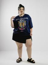 Camiseta t-shirt oversized vintage all dreams come true azul - jayjam rockwear Camiseta t-shirt oversized vintage all dreams come true azul - jayjam rockwear
