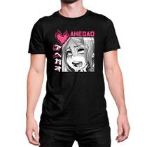 Camiseta T-Shirt Senpai Ahageo Anime Tapestry Algodão