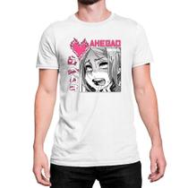 Camiseta T-Shirt Senpai Ahageo Anime Tapestry Algodão - Store Seven