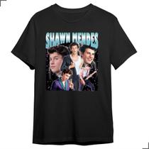 Camiseta T-Shirt Shawn Mendes Peter Raul Vintage Algodão 90s